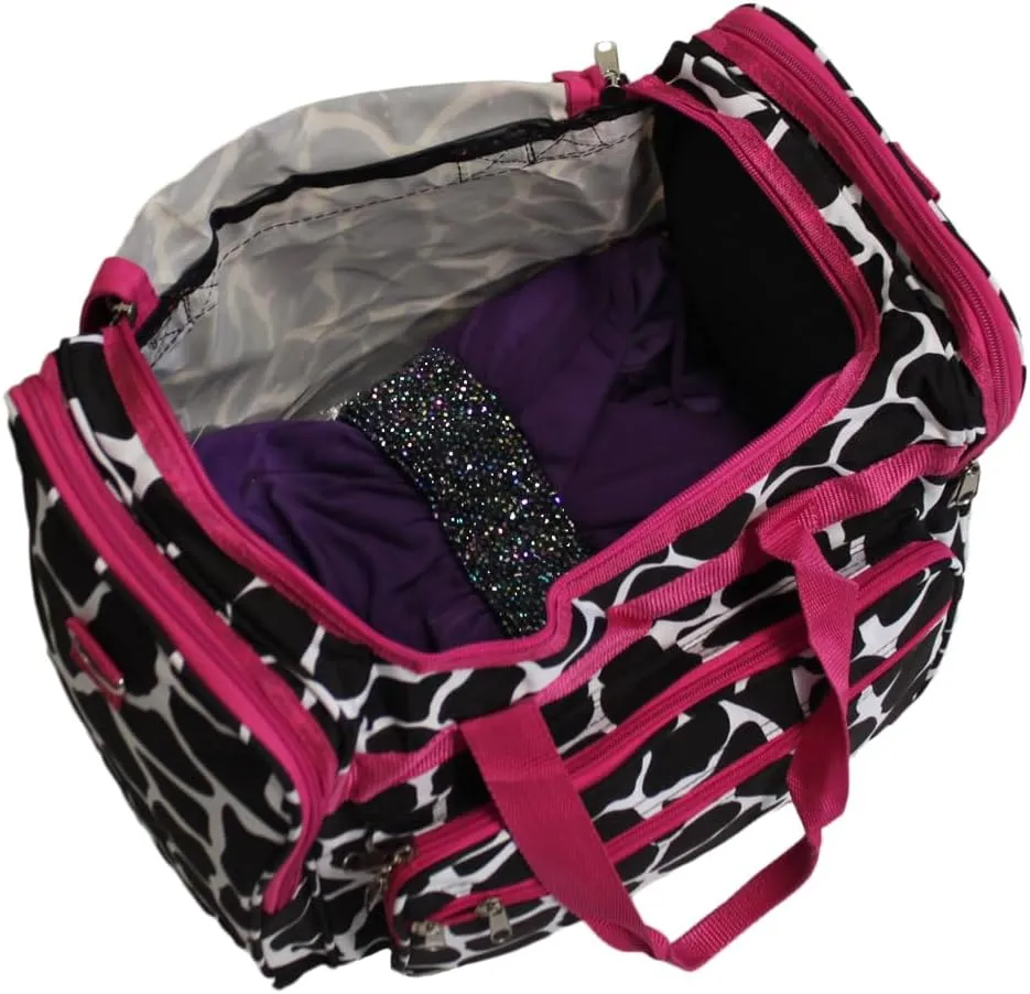 World Traveler Wildlife 22-inch Carry-on Duffle Bag with Adjustable Shoulder Strap